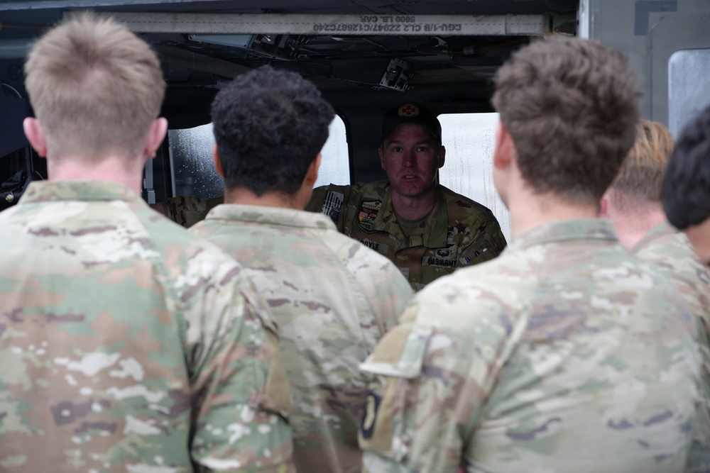 C/1-214th GSAB conducts MEDEVAC training with 101st Airborne Division