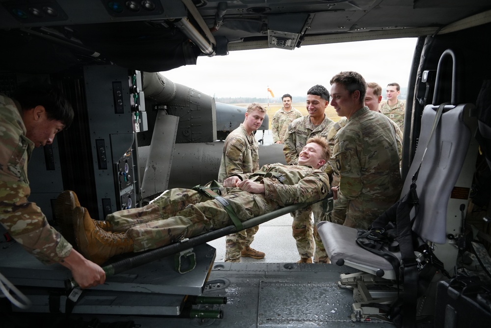 C/1-214th GSAB conducts MEDEVAC training with 101st Airborne Division