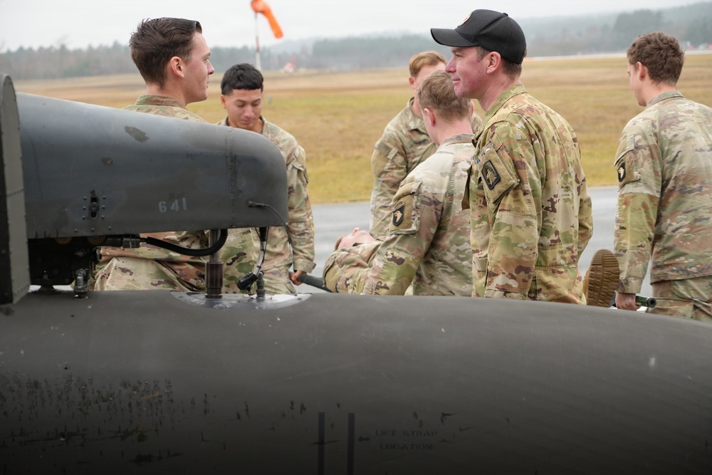 C/1-214th GSAB conducts MEDEVAC training with 101st Airborne Division