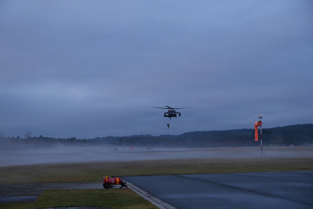 C/1-214th GSAB conducts MEDEVAC training with 101st Airborne Division