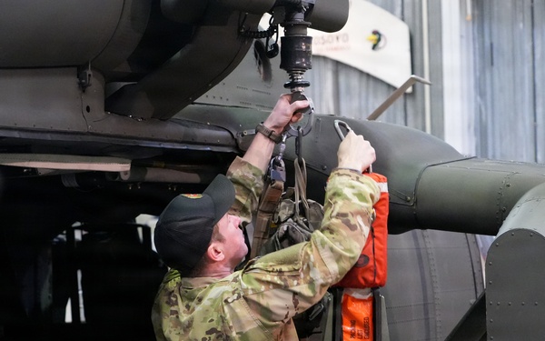 C/1-214th GSAB conducts MEDEVAC training with 101st Airborne Division