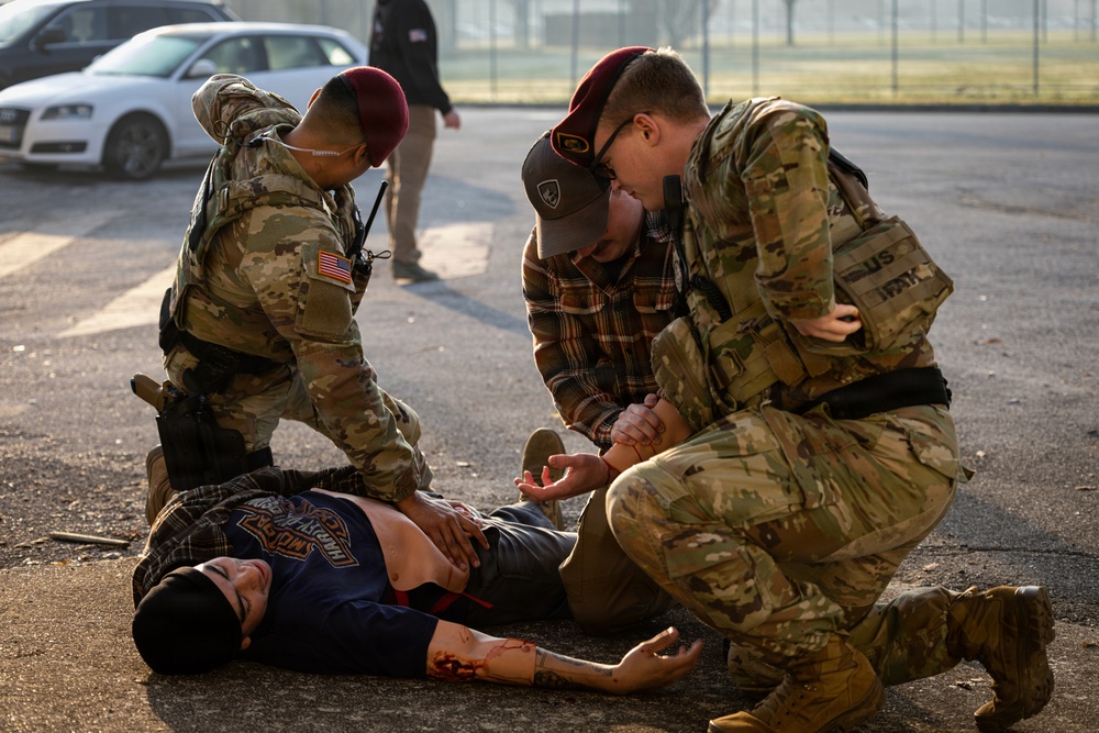 VMC military police and first responders conduct Law Enforcement Exercise