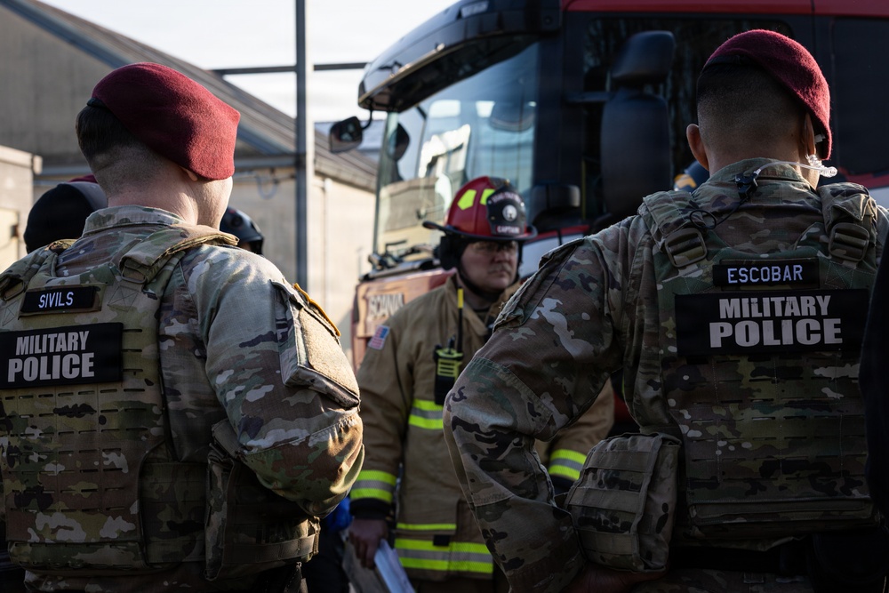 VMC military police and first responders conduct Law Enforcement Exercise