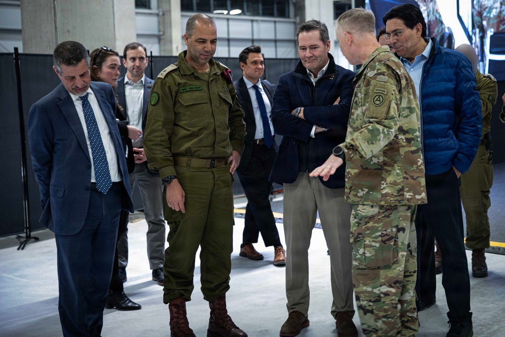 United Nations Ambassadors Visit the Civil-Military Coordination Center
