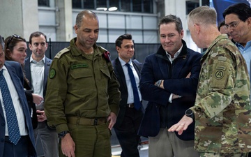 United Nations Ambassadors Visit the Civil-Military Coordination Center