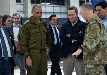 United Nations Ambassadors Visit the Civil-Military Coordination Center