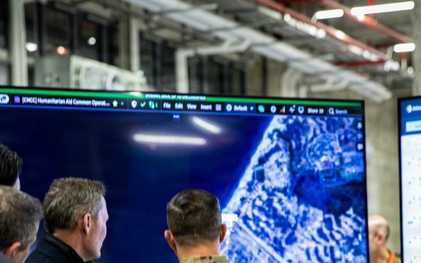 United Nations Ambassadors Visit the Civil-Military Coordination Center