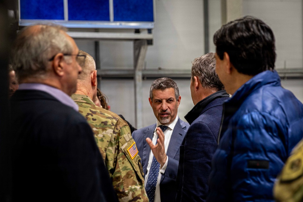 United Nations Ambassadors Visit the Civil-Military Coordination Center
