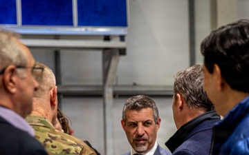 United Nations Ambassadors Visit the Civil-Military Coordination Center