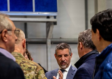 United Nations Ambassadors Visit the Civil-Military Coordination Center