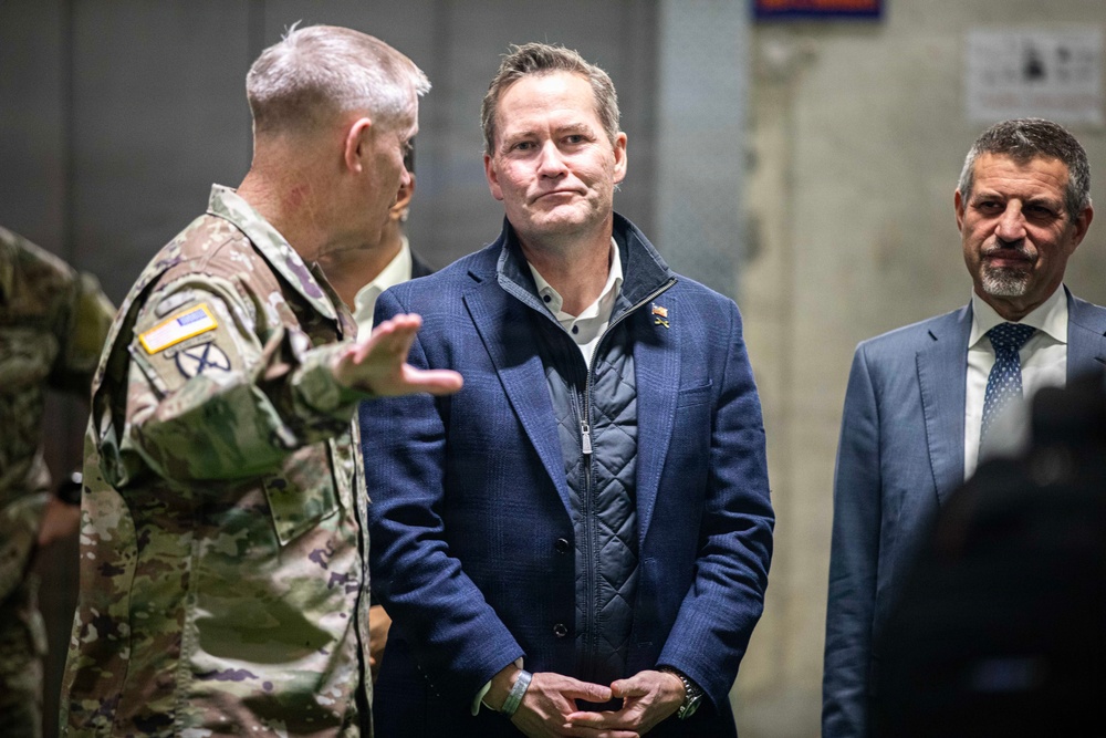 United Nations Ambassadors Visit the Civil-Military Coordination Center