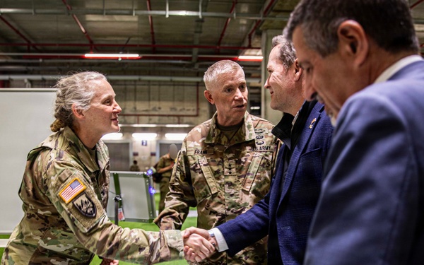 United Nations Ambassadors Visit the Civil-Military Coordination Center