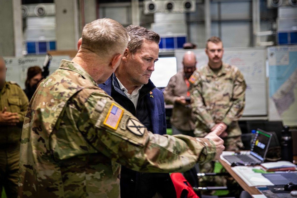 United Nations Ambassadors Visit the Civil-Military Coordination Center