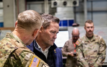 United Nations Ambassadors Visit the Civil-Military Coordination Center