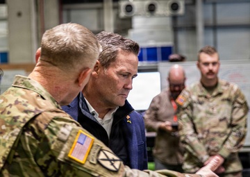 United Nations Ambassadors Visit the Civil-Military Coordination Center