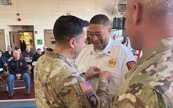 Fort Detrick Bids Farewell to Assistant Fire Chief Jerry Dorsey After 38 Years of Service