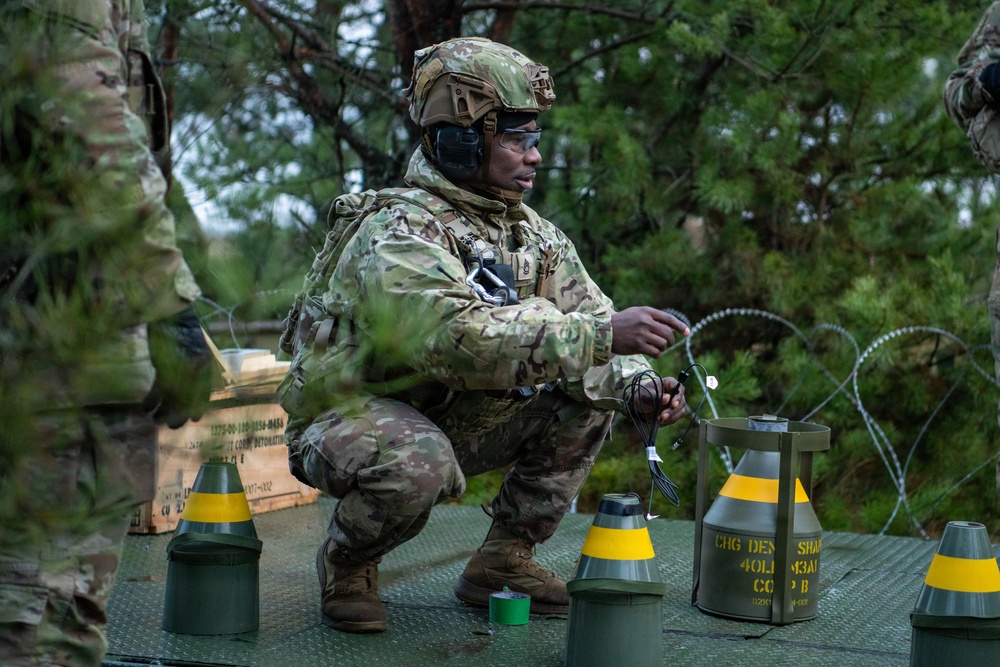 3rd Brigade Engineer Battalion, 1st Cavalry Division Demolition Range