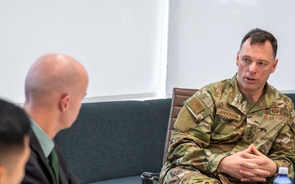 Air Force Gen. Anderson Engages War College Class of 2026