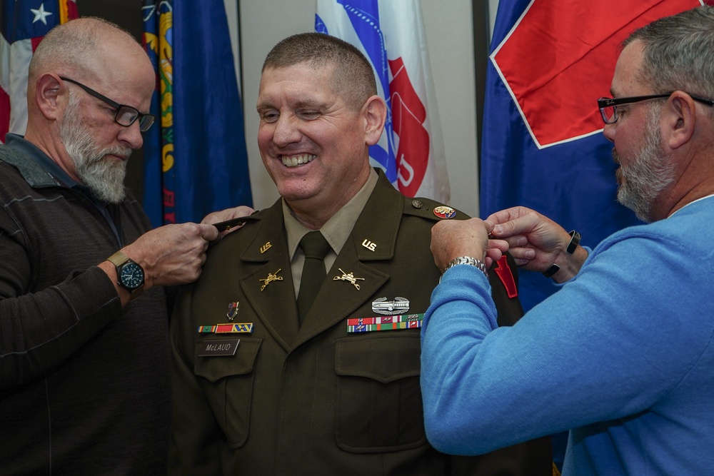 Col. McLaud Promotion Ceremony
