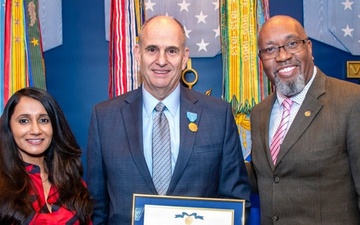 ‘Deep sense of service’ drives public health expert to protect warfighters, recognized by Department of War