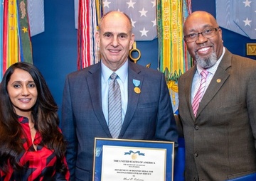 ‘Deep sense of service’ drives public health expert to protect warfighters, recognized by Department of War