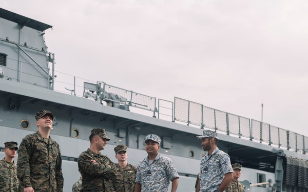 MRF-SEA Marines Visit KD Kasturi during CARAT Malaysia 2025