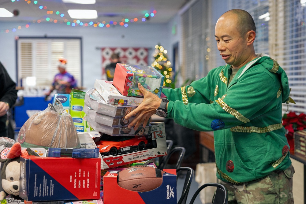 1st SFC (A) Conducted a Toy/Food Drive Ruck March