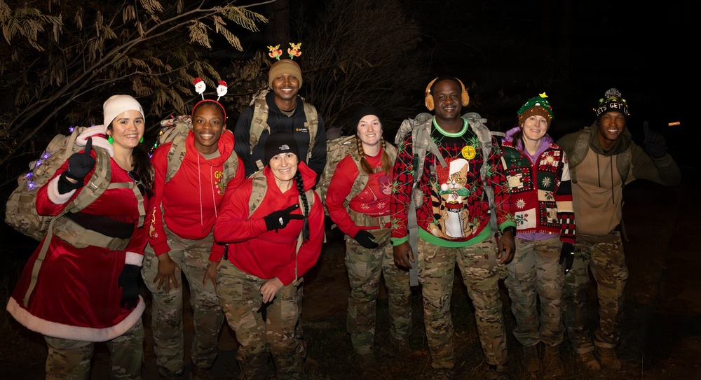 1st SFC (A) Conducted a Toy/Food Drive Ruck March