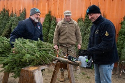 Operation Service donates Christmas trees to veterans on Joint Base Cape Cod
