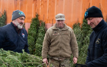 Operation Service donates Christmas trees to veterans on Joint Base Cape Cod