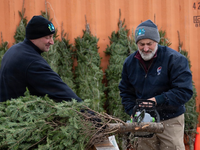 Operation Service donates Christmas trees to veterans on Joint Base Cape Cod