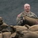 Guard personnel conduct sand bag filling operations in Skagit County