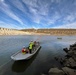 Fort Gibson Lake staff completes installation of new buoy line below dam