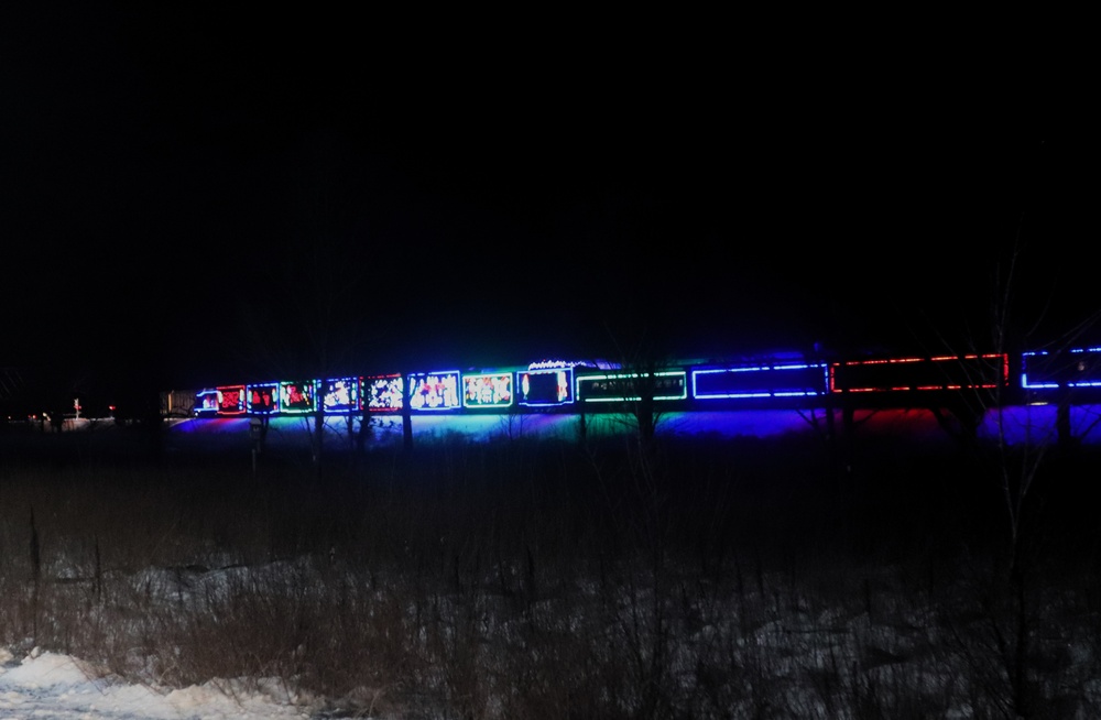 2025 Canadian Pacific Holiday Train rolls through Fort McCoy