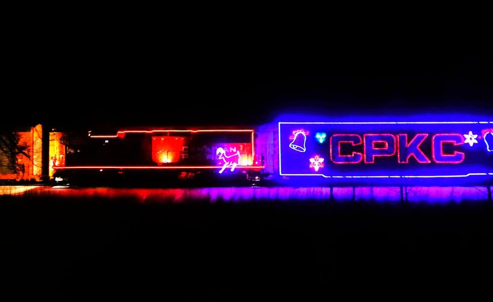2025 Canadian Pacific Holiday Train rolls through Fort McCoy