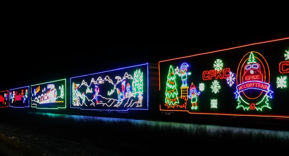 2025 Canadian Pacific Holiday Train rolls through Fort McCoy