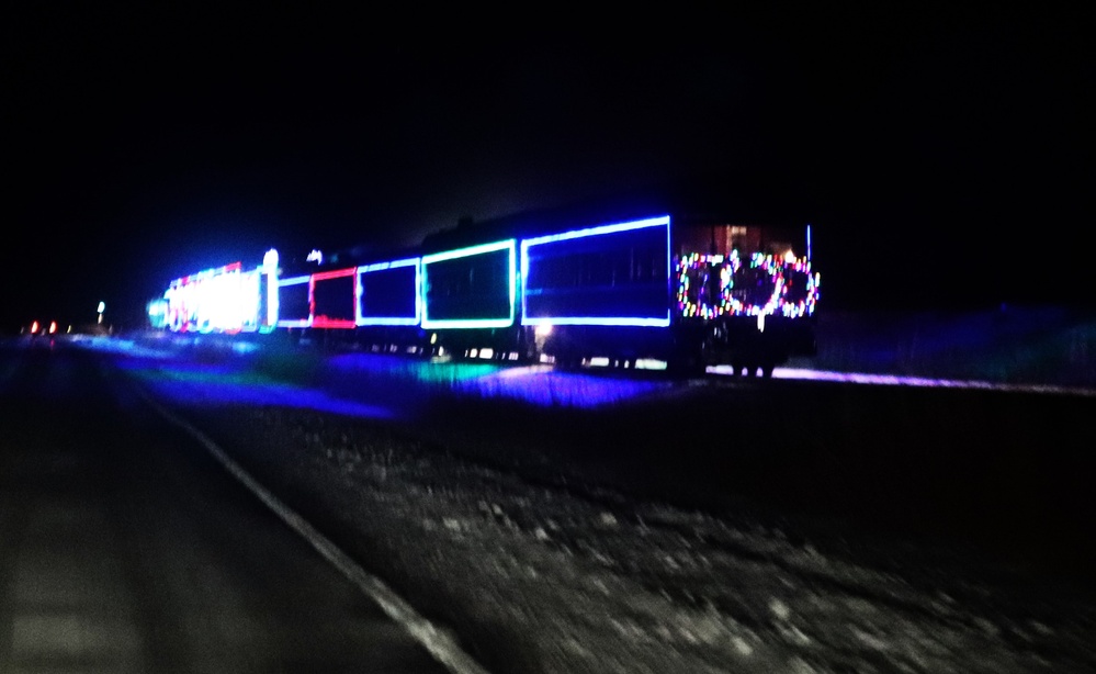 2025 Canadian Pacific Holiday Train rolls through Fort McCoy