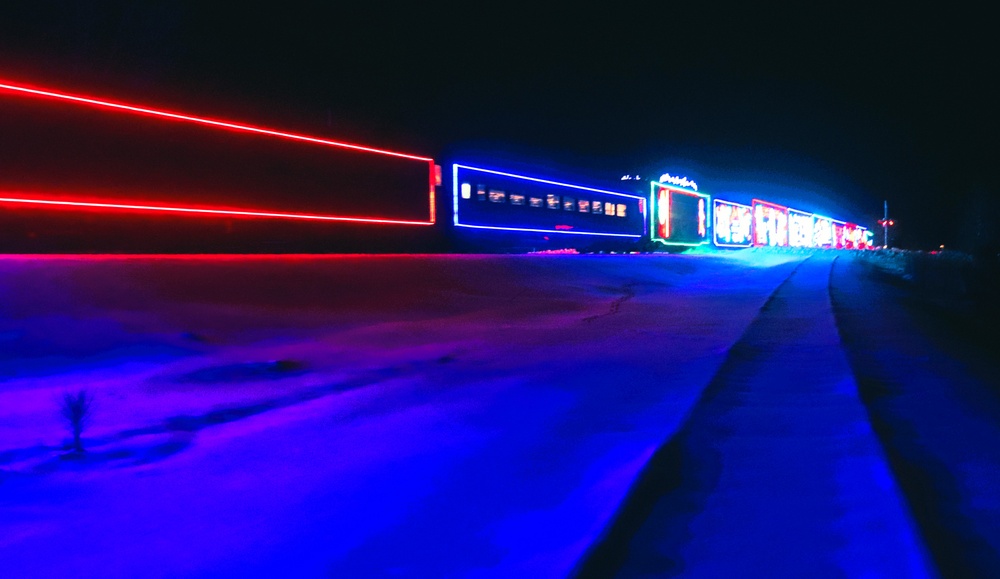 2025 Canadian Pacific Holiday Train rolls through Fort McCoy