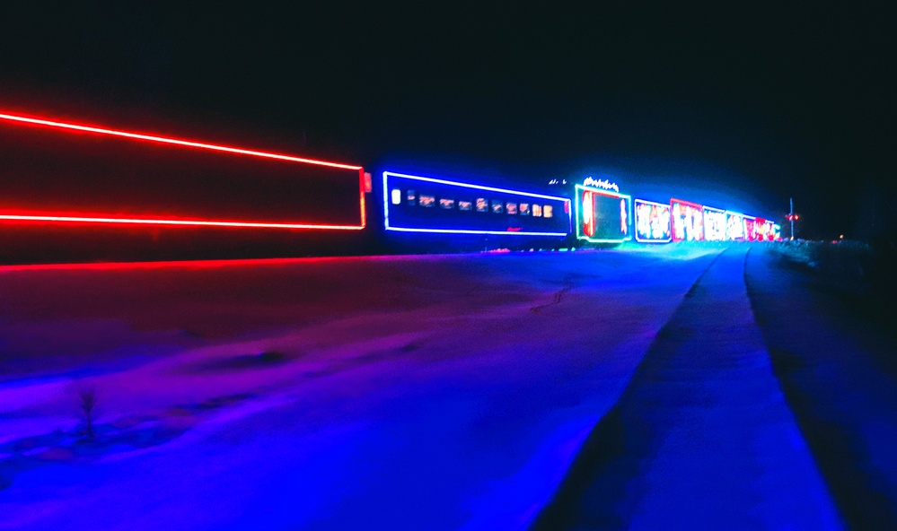 2025 Canadian Pacific Holiday Train rolls through Fort McCoy
