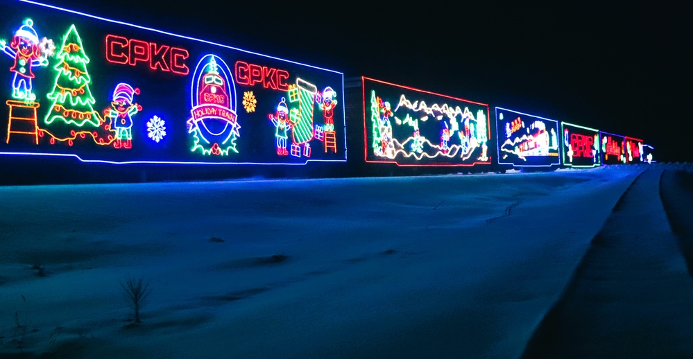 2025 Canadian Pacific Holiday Train rolls through Fort McCoy