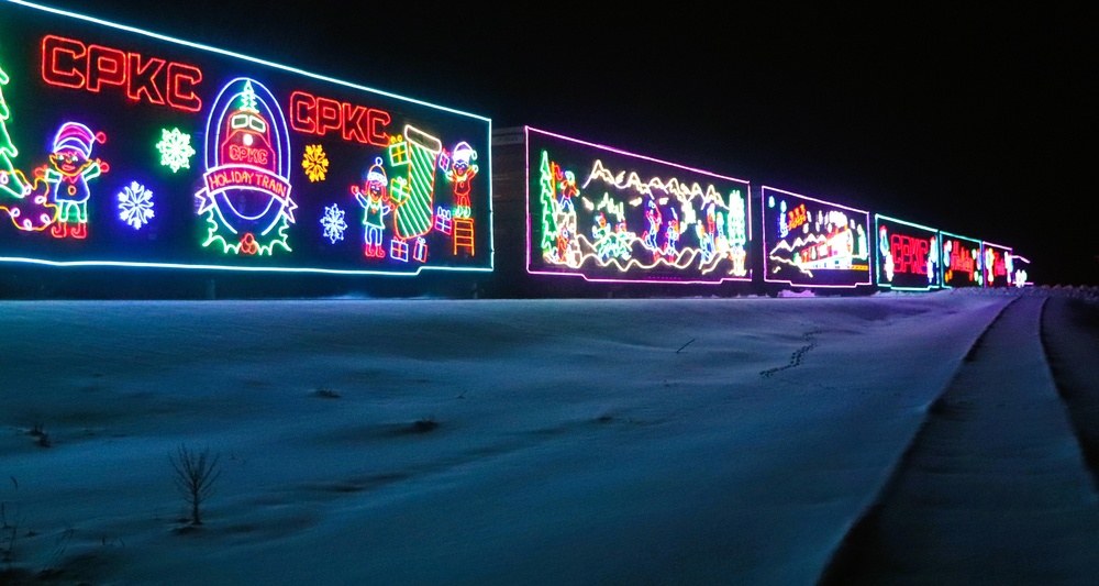 2025 Canadian Pacific Holiday Train rolls through Fort McCoy