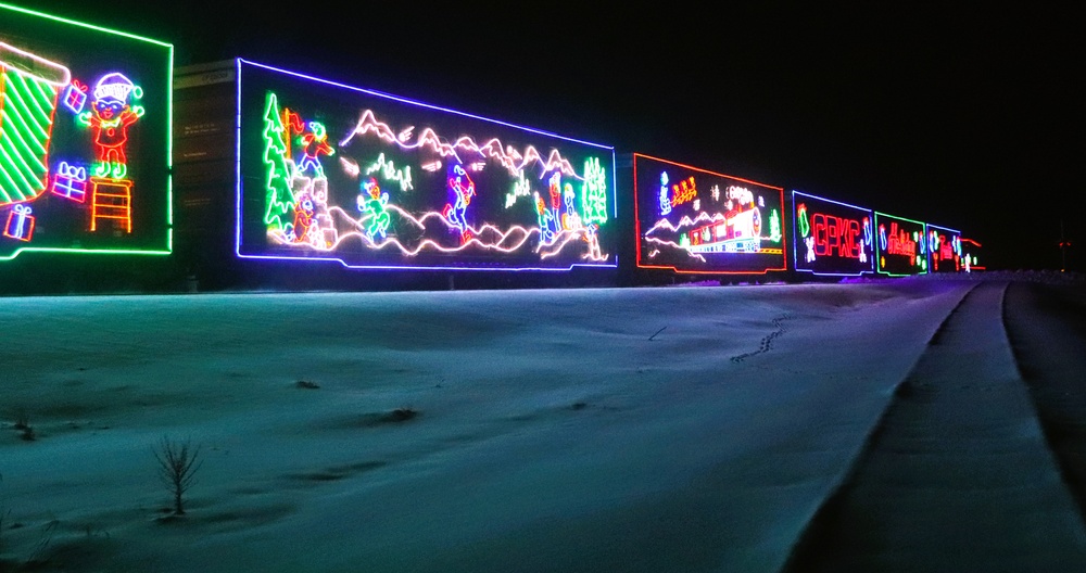 2025 Canadian Pacific Holiday Train rolls through Fort McCoy