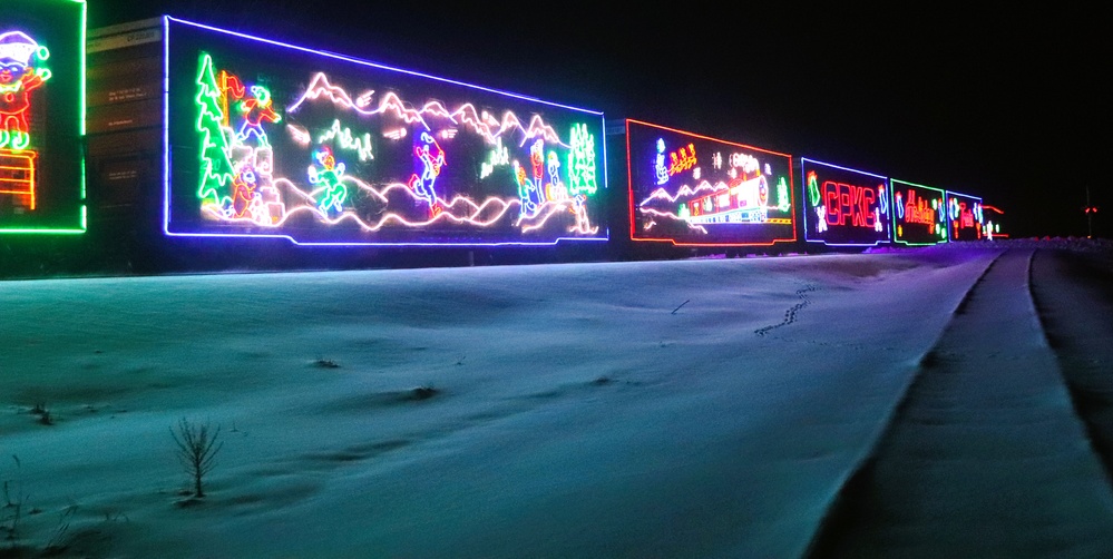 2025 Canadian Pacific Holiday Train rolls through Fort McCoy