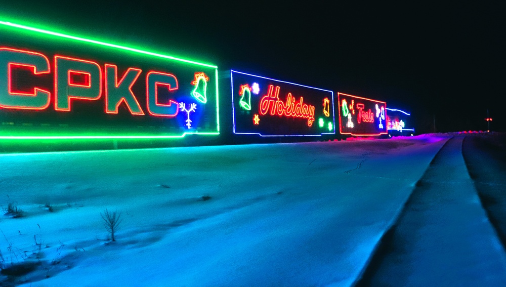 2025 Canadian Pacific Holiday Train rolls through Fort McCoy