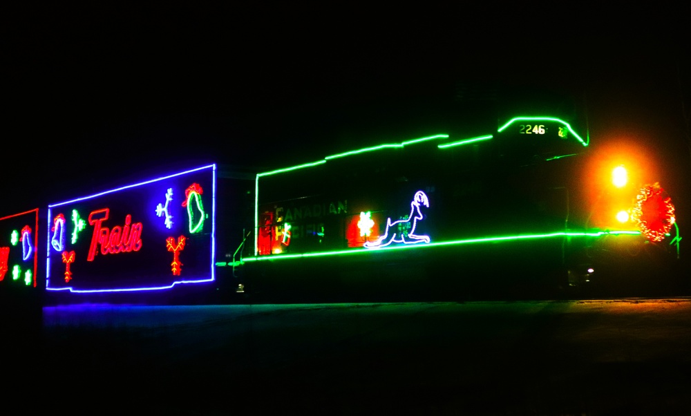 2025 Canadian Pacific Holiday Train rolls through Fort McCoy