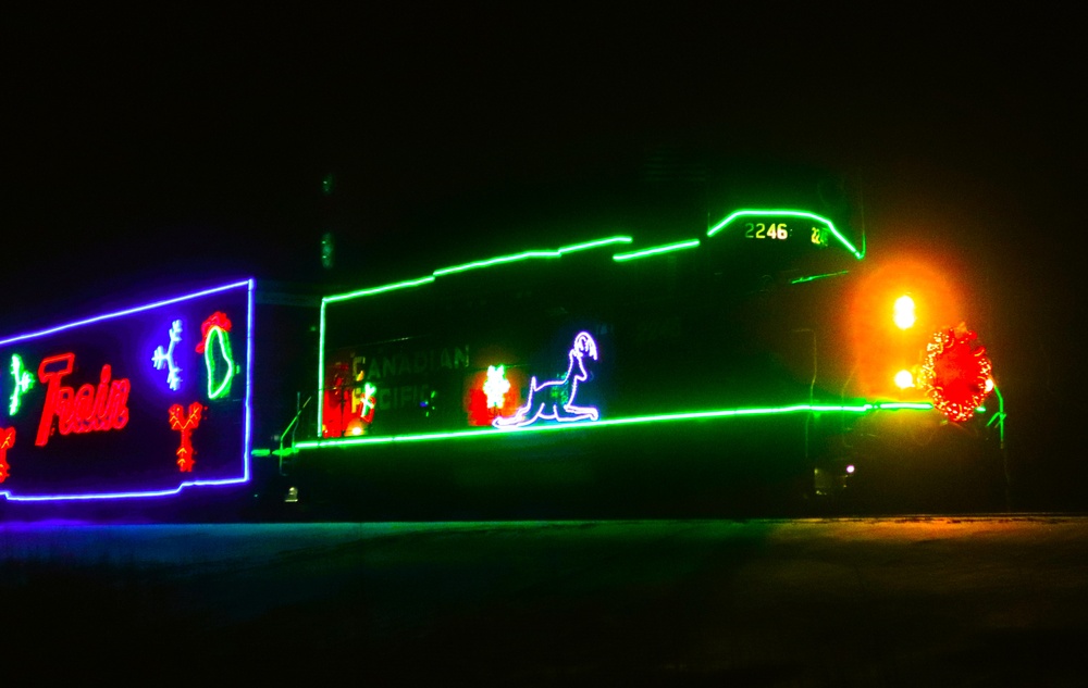 Photo Story: 2025 Canadian Pacific Holiday Train rolls through Fort McCoy, Part 2
