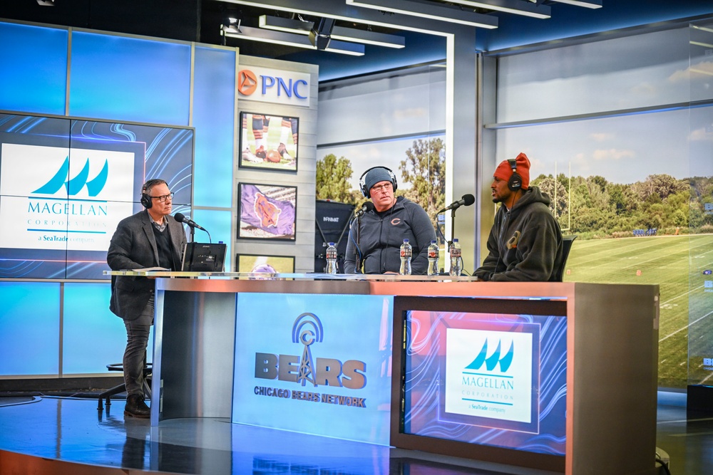 Chicago Bears Host Naval Station Great Lakes Sailors for Appreciation Event