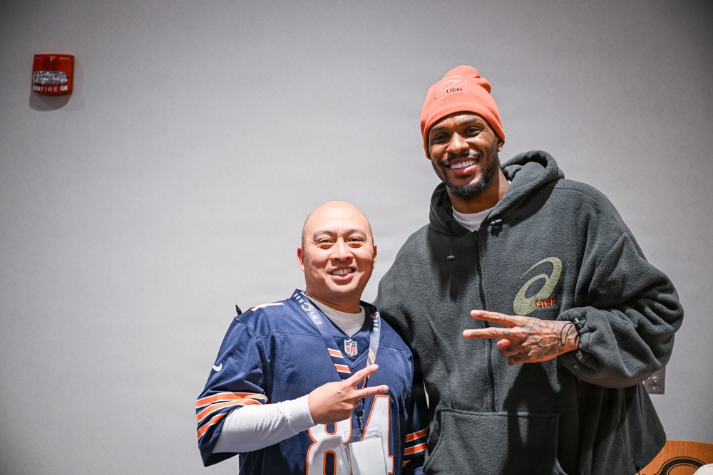 Chicago Bears Host Naval Station Great Lakes Sailors for Appreciation Event