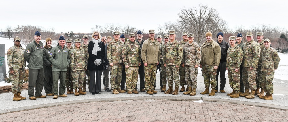 95th Wing hosts AFGSC, 8th Air Force leadership