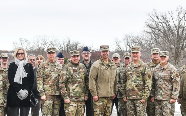 95th Wing hosts AFGSC, 8th Air Force leadership